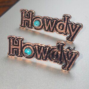 Howdy Turquoise Earrings